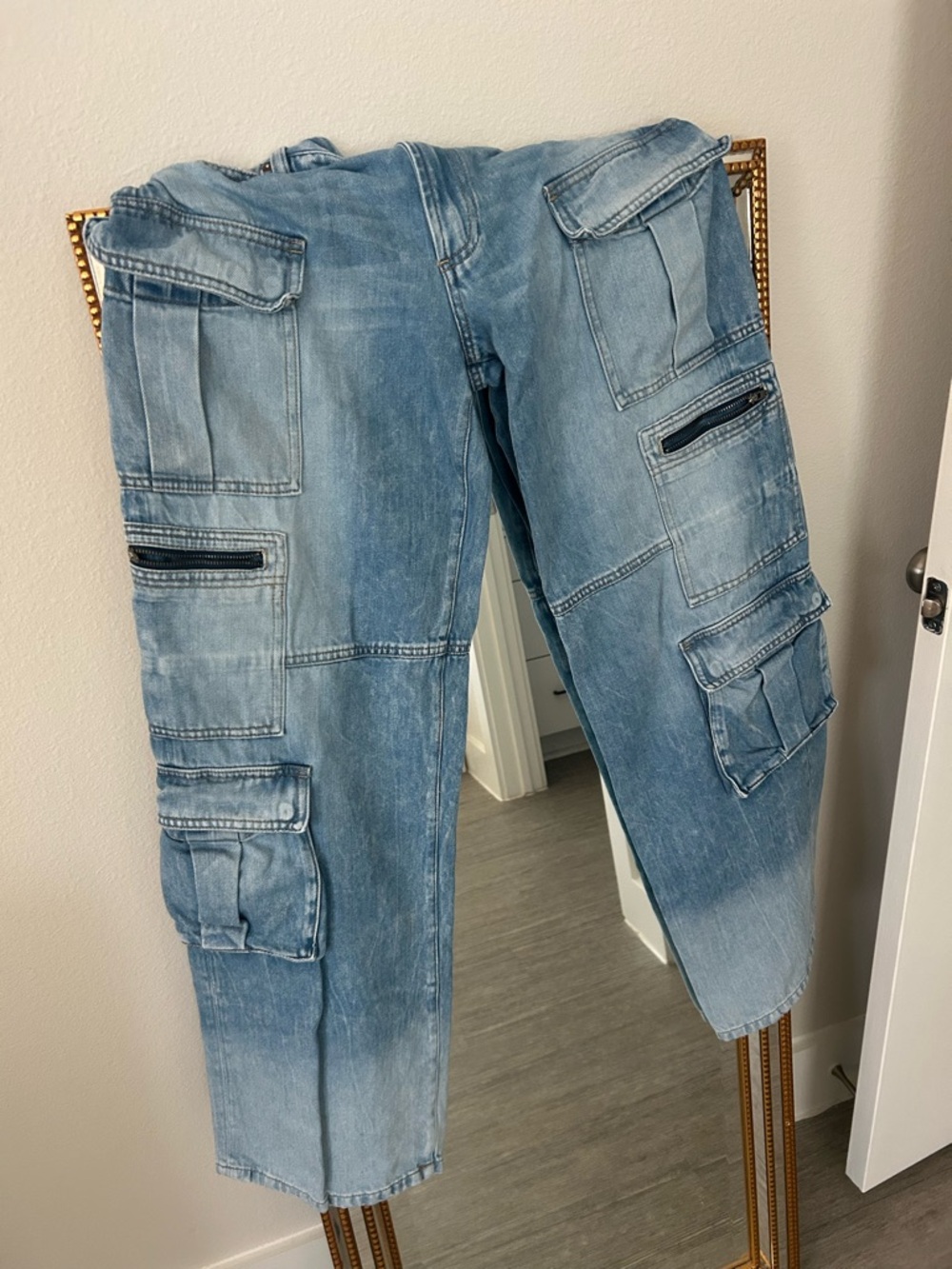 Alice + Olivia Light Blue Denim Jeans